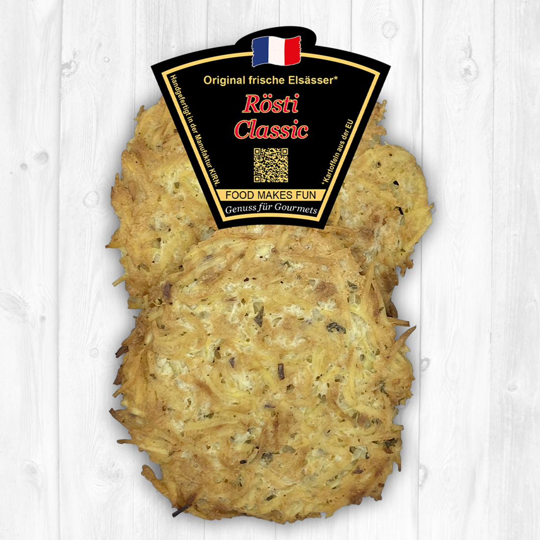 Rösti Classic – 2 Stück Prepack – DICKE FOOD