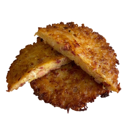 Rösti mit Speck und Emmentaler